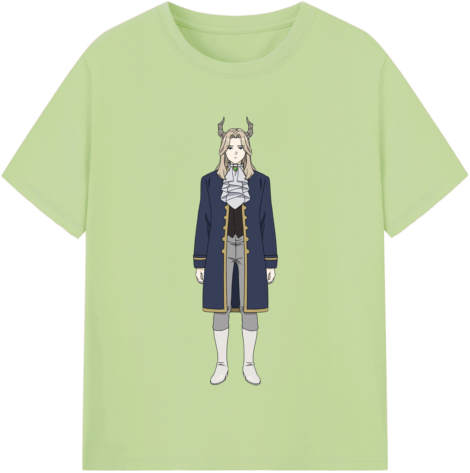 （画像用） 葬送のフリーレン Frieren 綿100％半袖Tシャツ（フロントプリント）
